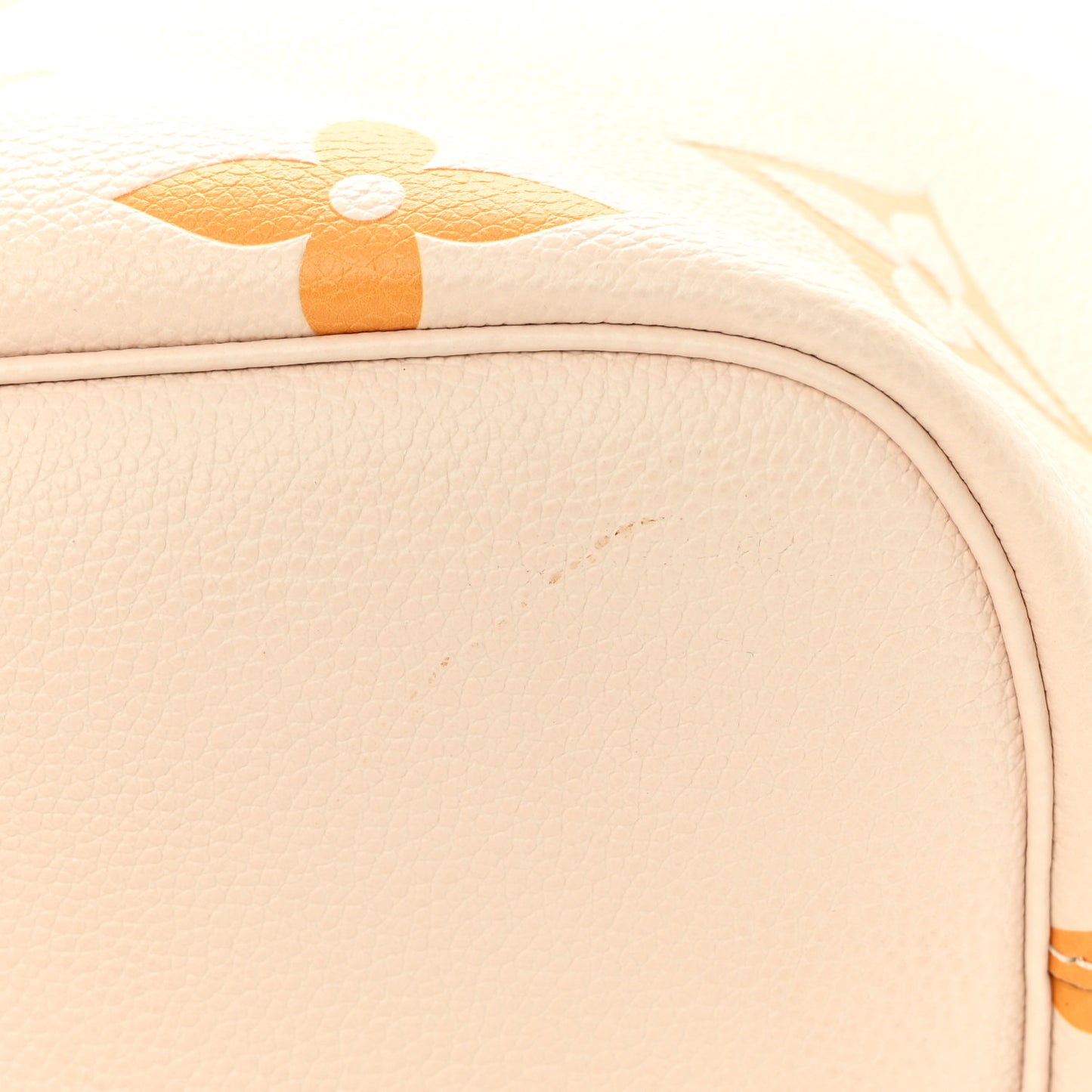 Empreinte Monogram Giant By The Pool Marshmallow Hobo Cream Saffron