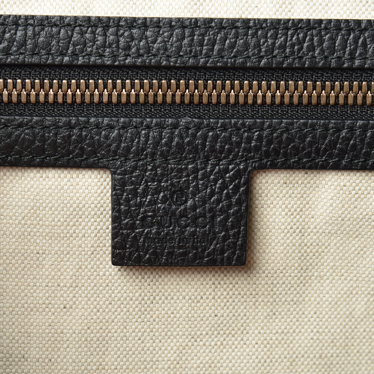 Calfskin GG Marmont Messenger Bag Black