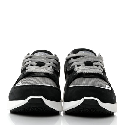 Christian Dior Technical Mesh Calfskin Womens B29 Sneakers 39 Black Grey 2 of 8