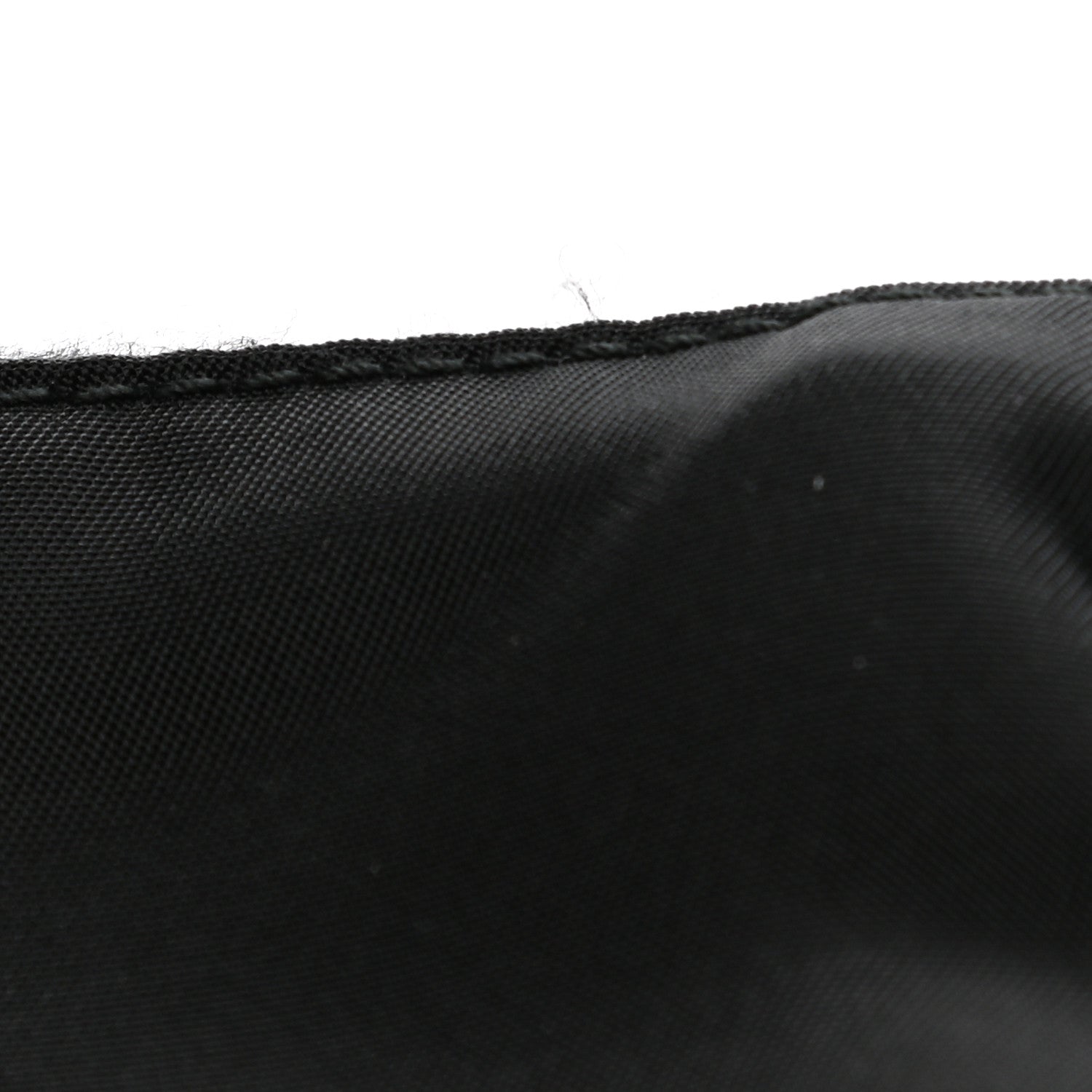 Prada Tessuto Nylon Saffiano Wristlet Black 7 of 8