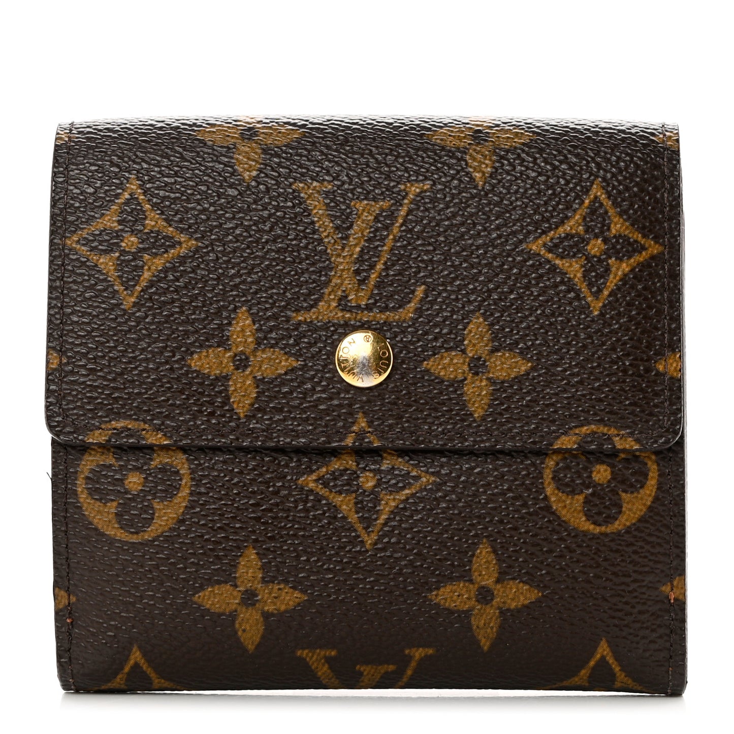 Monogram Porte-Monnaie Billets Cartes Credit Wallet