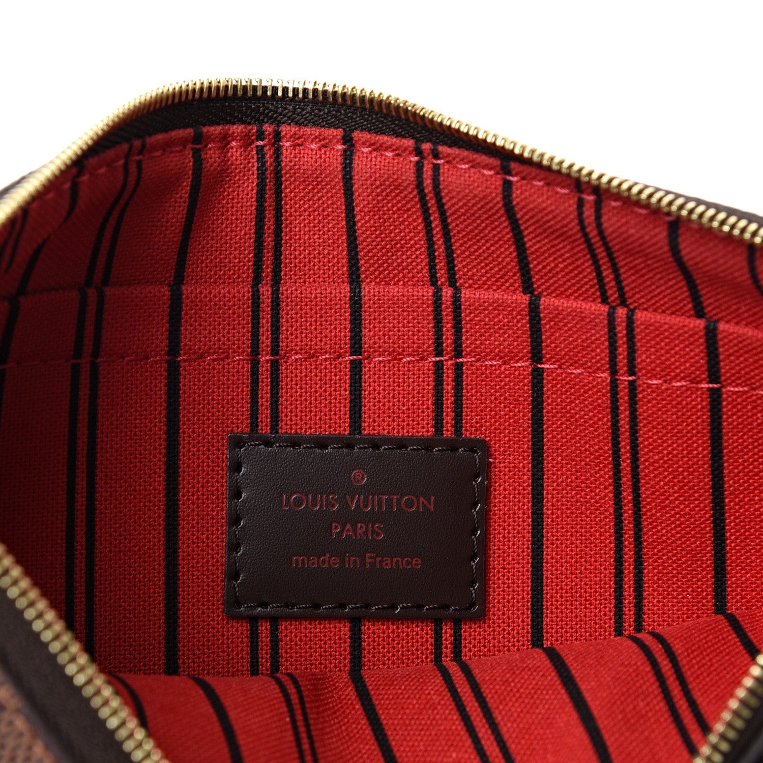 Louis Vuitton Damier Ebene Neverfull MM GM Pochette 7 of 9
