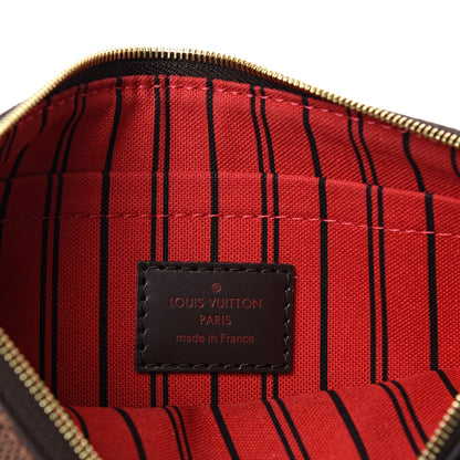 Louis Vuitton Damier Ebene Neverfull MM GM Pochette 7 of 9