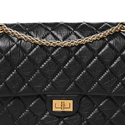 Chanel Aged Calfskin Quilted 2.55 Reissue 226 Flap Black 8 of 12