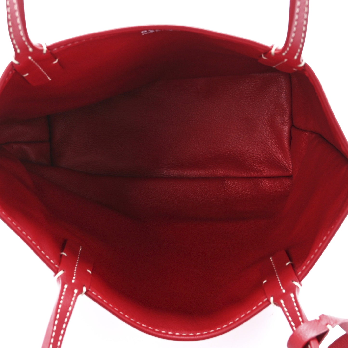 Goyardine Reversible Mini Anjou Red