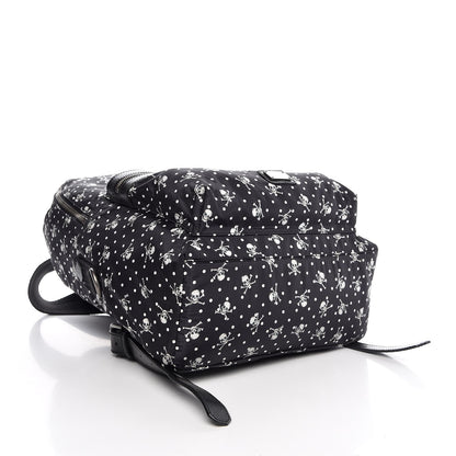 Dolce & Gabbana Nylon Skull Print Backpack Black 4 of 6