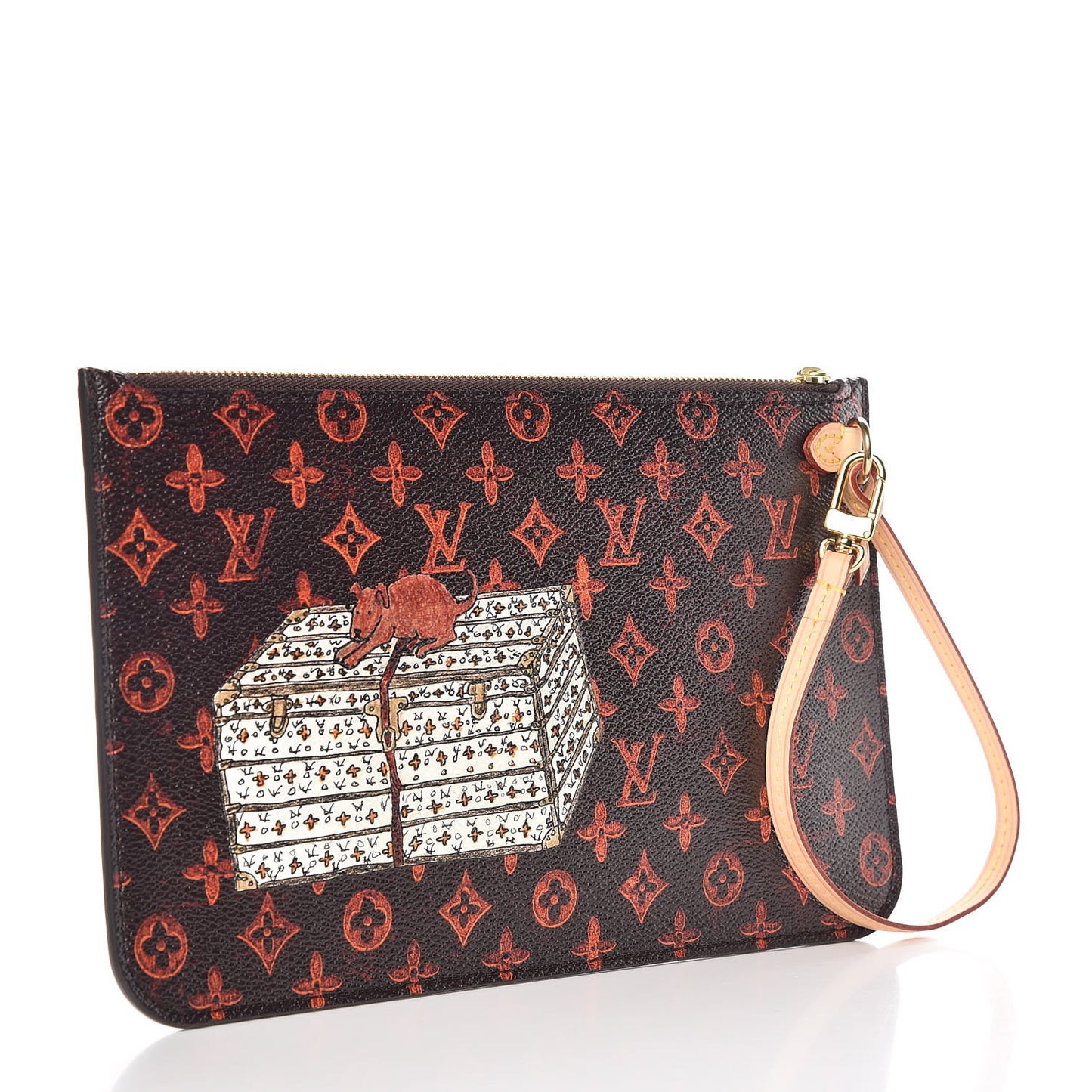 Catogram Neverfull MM GM Pochette Marron