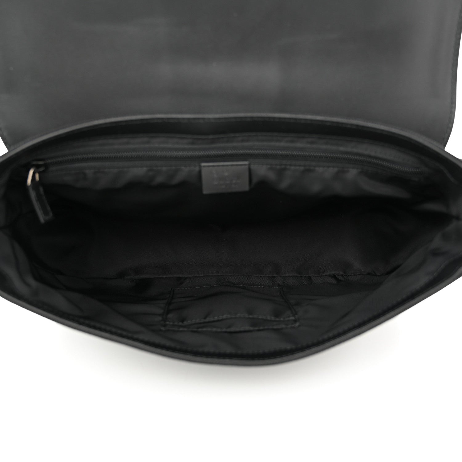 Gucci Techno Canvas Web Flap Messenger Bag Black 5 of 10