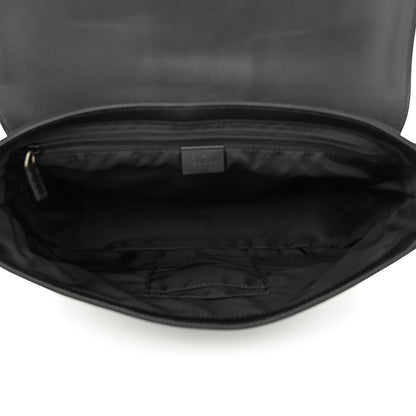 Gucci Techno Canvas Web Flap Messenger Bag Black 5 of 10