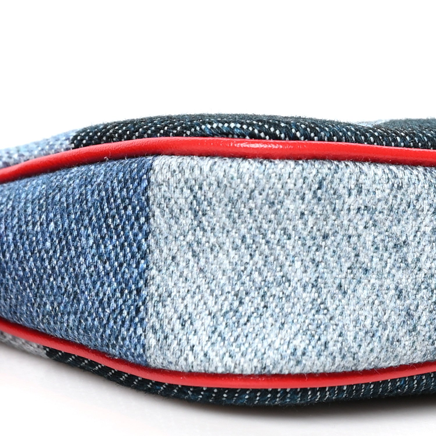 Louis Vuitton Denim Micro Pochette Accessories Denim Rouge 8 of 10