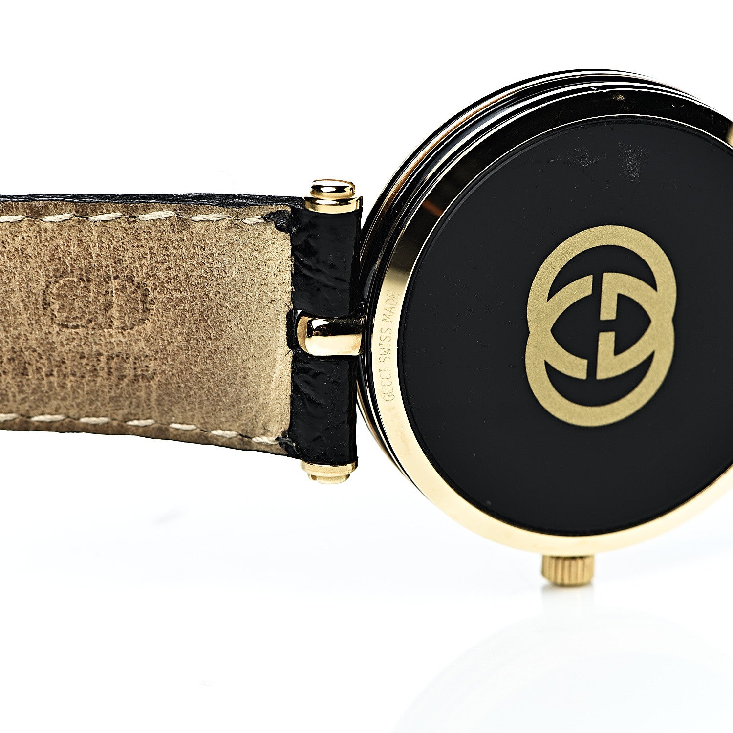 Gucci Stainless Steel Calfskin 30mm 2000M Quartz Watch Black 8 of 11