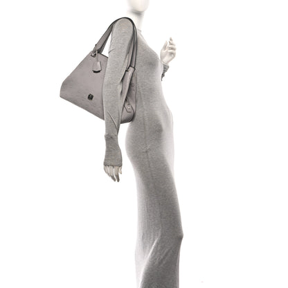 MCM Calfskin Ottomar Monogram Essential Hobo Dove 2 of 10