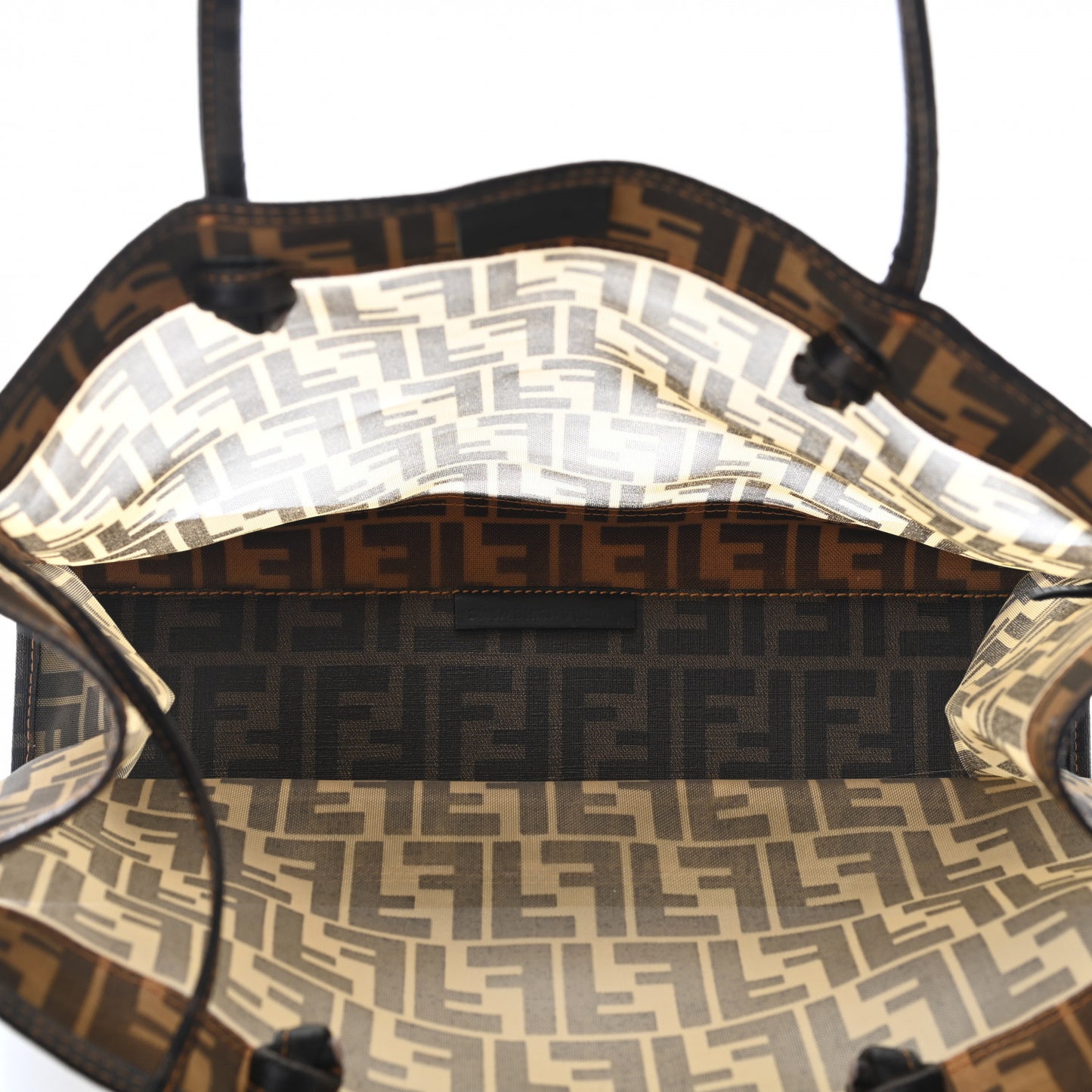 Mesh Glazed Fabric FF 1974 Tote Tobacco