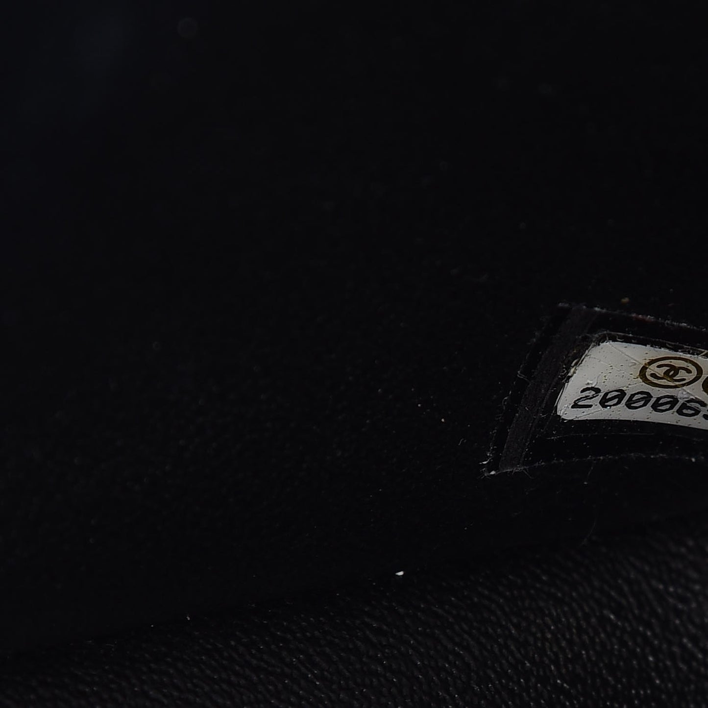 Caviar Quilted Mini Square Flap Black