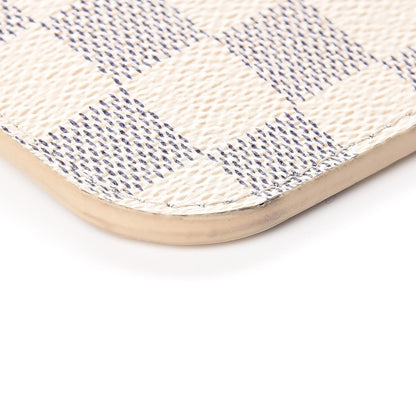 Louis Vuitton Damier Azur Neverfull MM GM Pochette Rose Ballerine 12 of 14