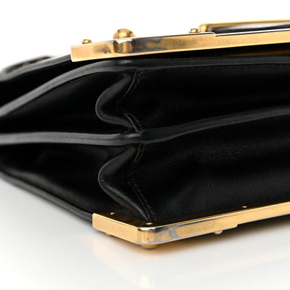 Prada City Calf Saffiano Cahier Bag Black 8 of 13