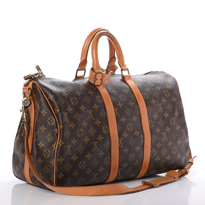Louis Vuitton Monogram Keepall Bandouliere 45 3 of 9