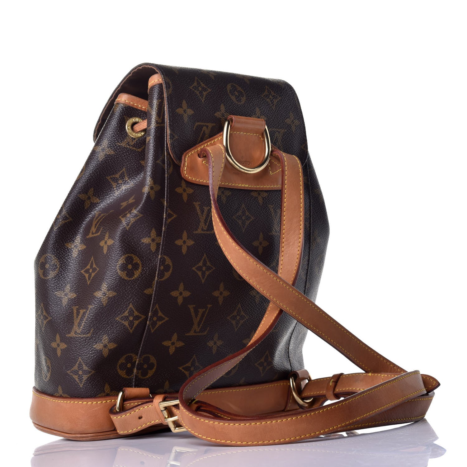 Louis Vuitton Monogram Montsouris MM Backpack 2 of 8