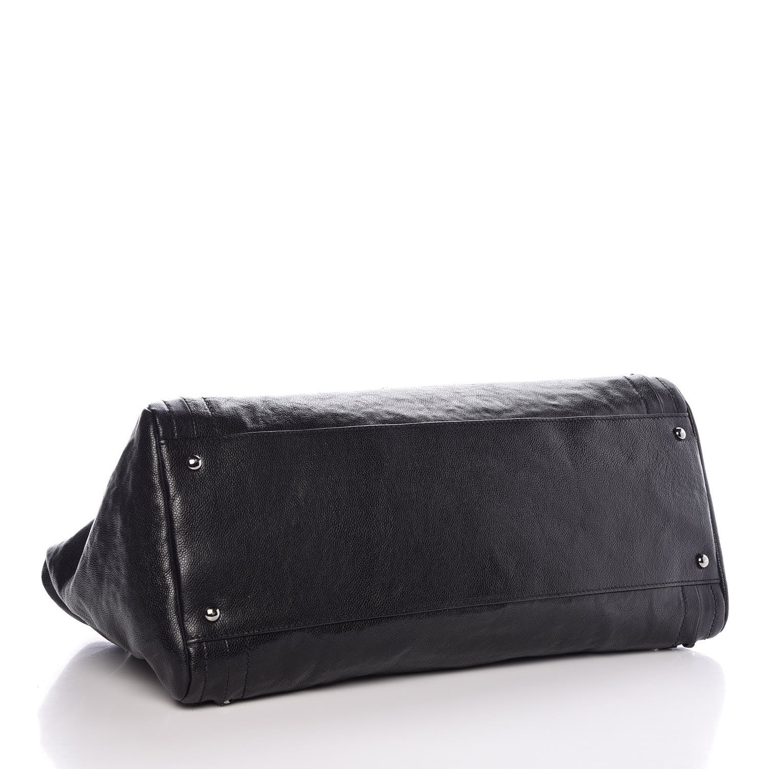 Chanel Glazed Caviar East West Modern Chain Tote Black 4 of 8