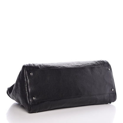 Chanel Glazed Caviar East West Modern Chain Tote Black 4 of 8
