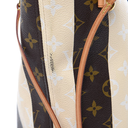 Louis Vuitton Monogram Rayures Neverfull MM 18 of 23