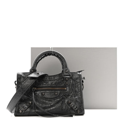 Balenciaga Agneau Arena Classic Hardware Le City Mini  Black 12 of 12