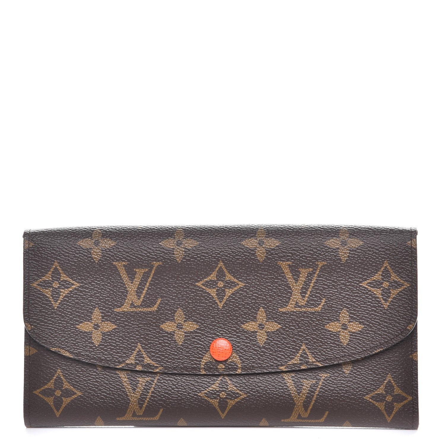 Louis Vuitton Monogram Emilie Wallet Piment 1 of 8