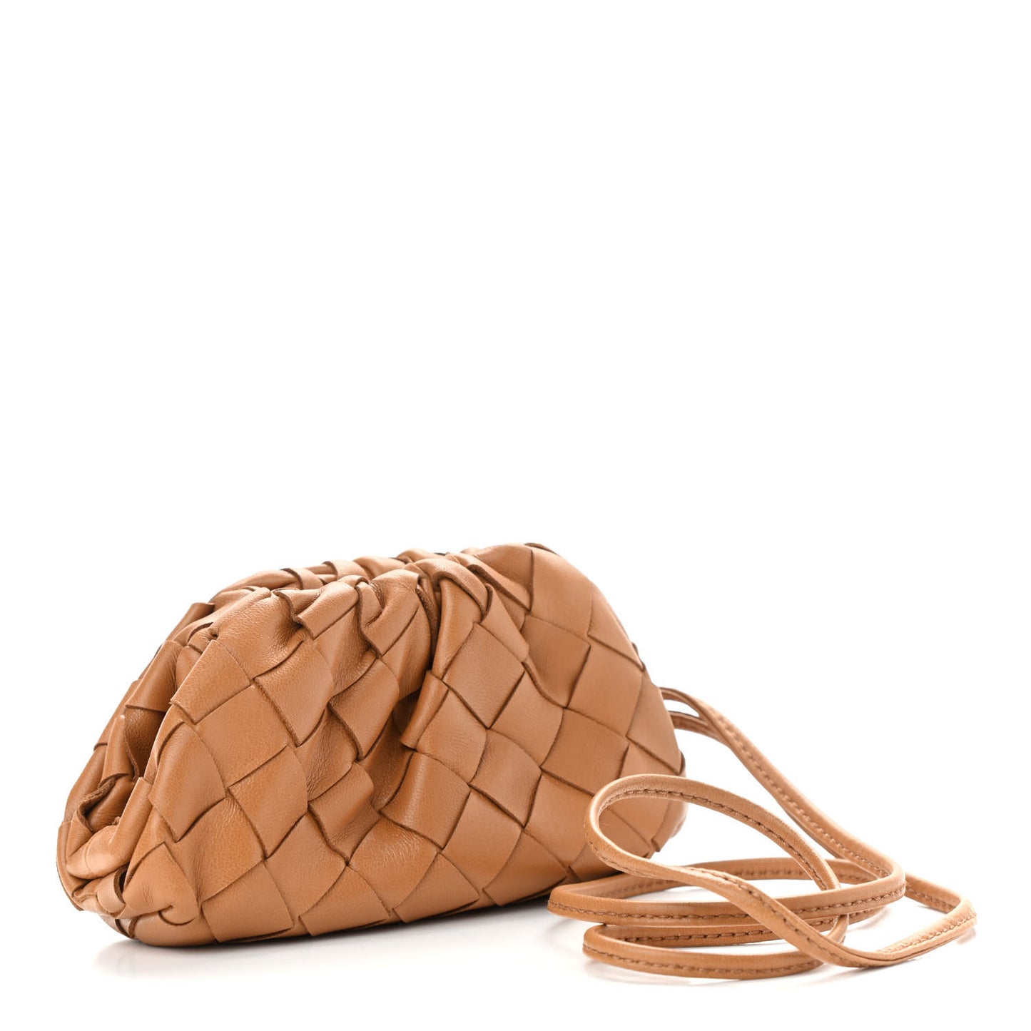 Nappa Intrecciato Coin Purse Carmel