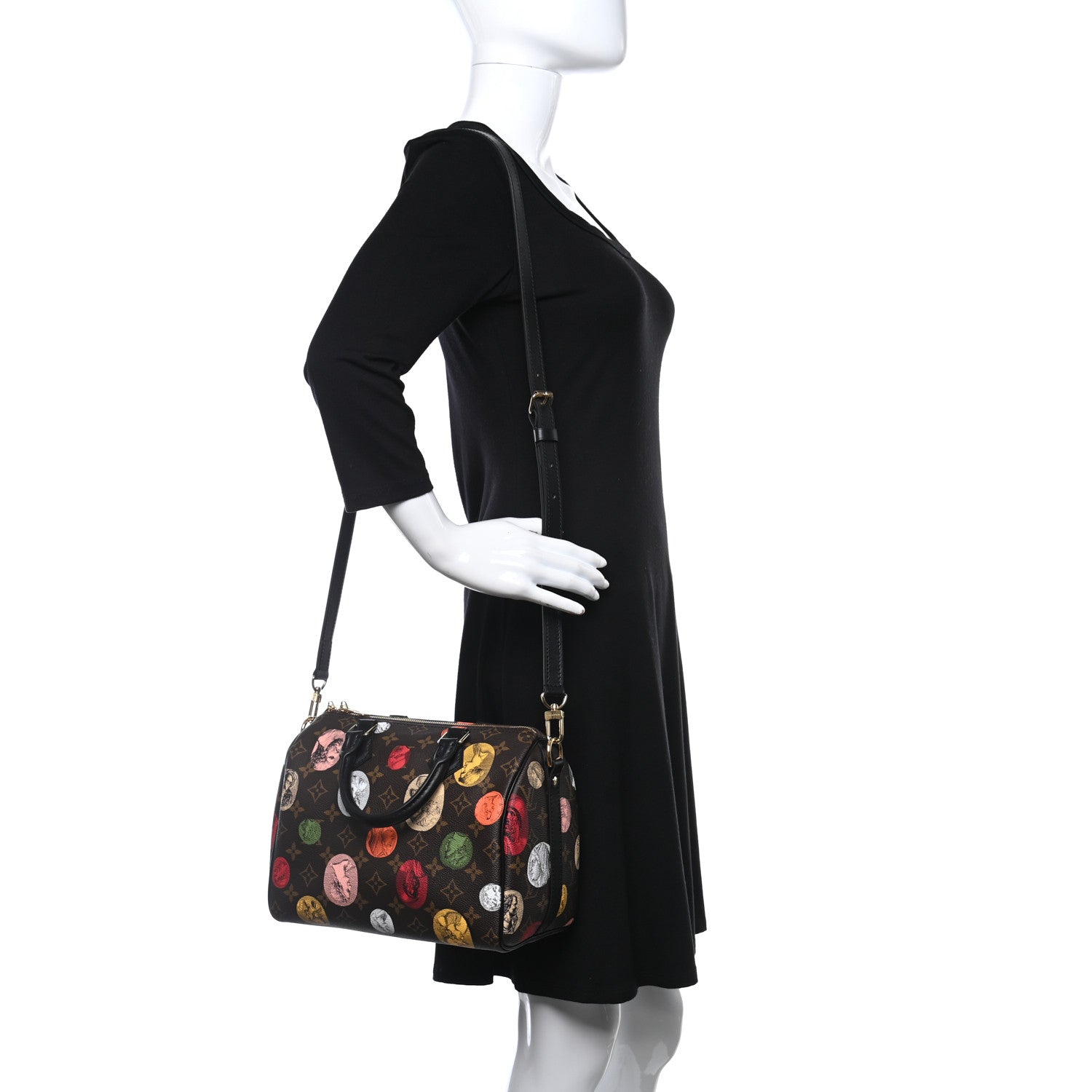 Louis Vuitton X FORNASETTI Monogram Cameo Speedy Bandouliere 25 2 of 8