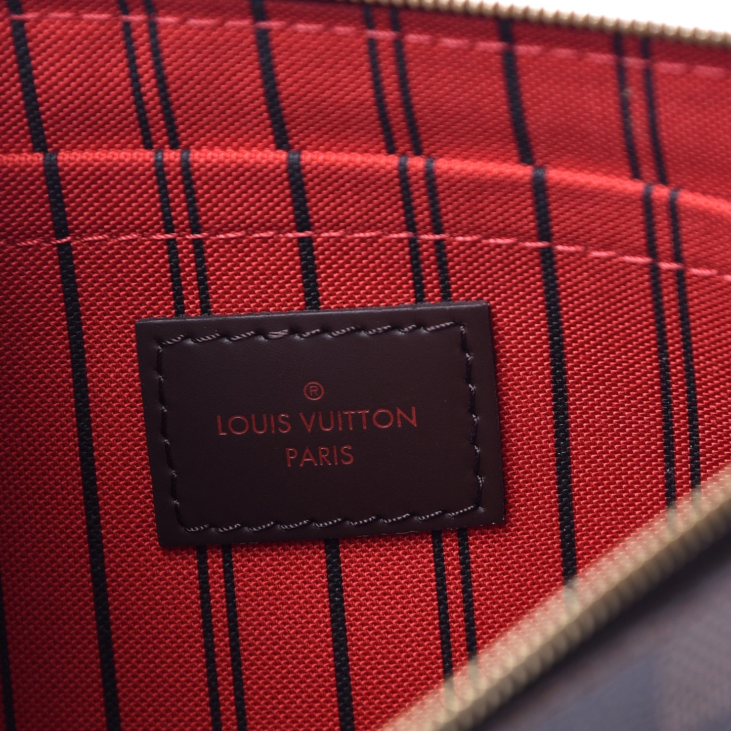 Damier Ebene Neverfull MM GM Pochette