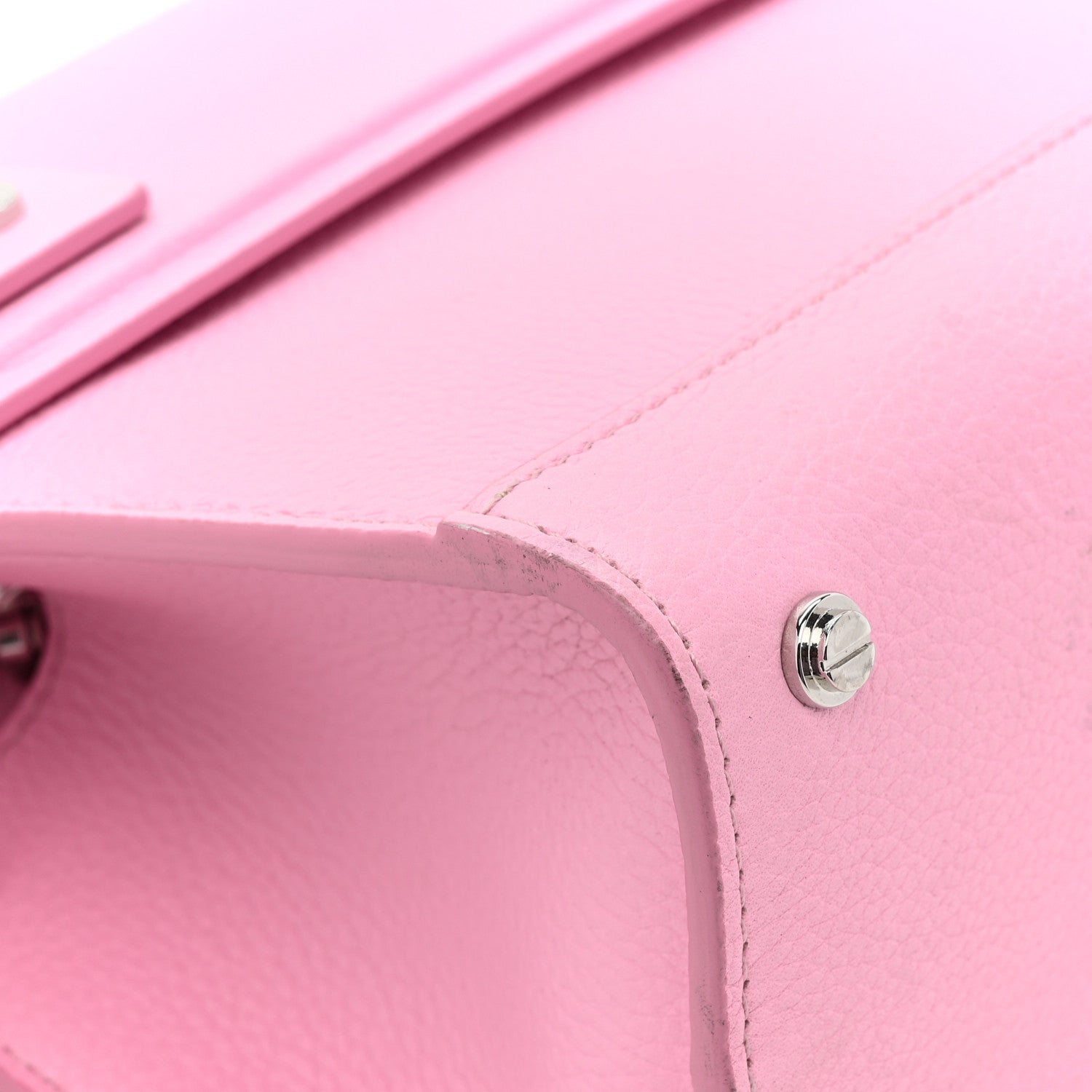 Givenchy Grained Calfskin Mini Horizon Satchel Bright Pink 15 of 15