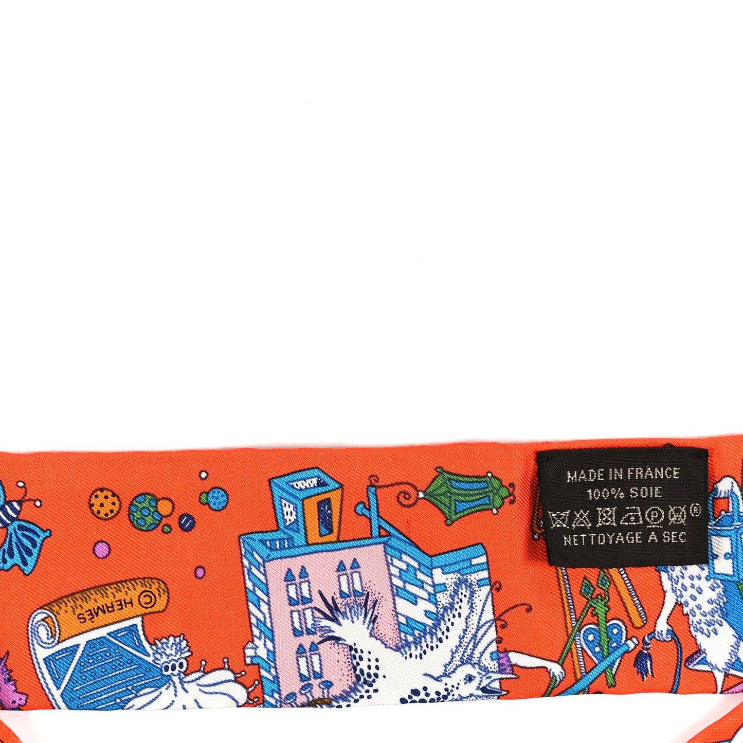 Silk La Folle Parade Twilly Orange Bleu White