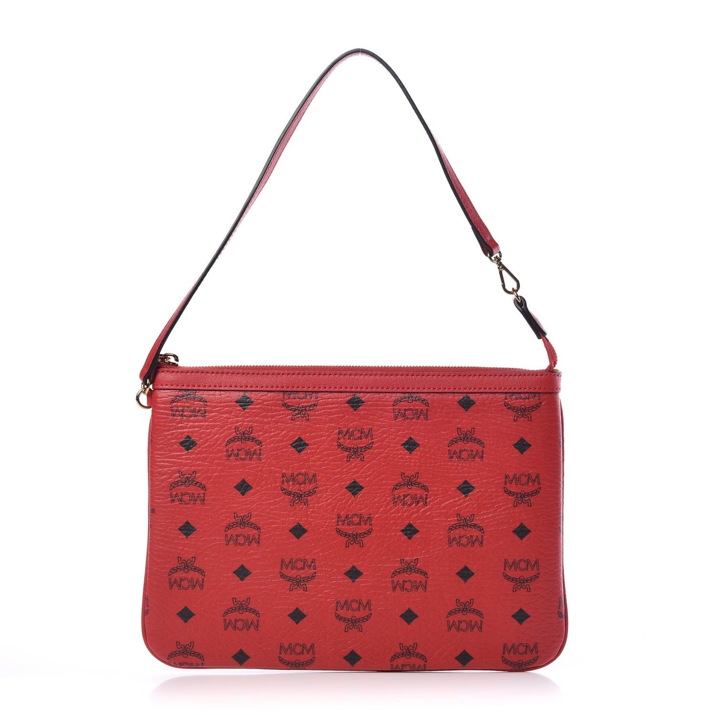 Visetos Liz Shopper Tote Pouch Ruby Red