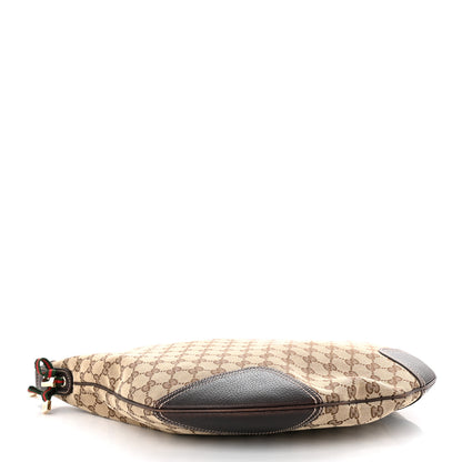 Gucci Monogram Large Princy Hobo Dark Brown 4 of 10