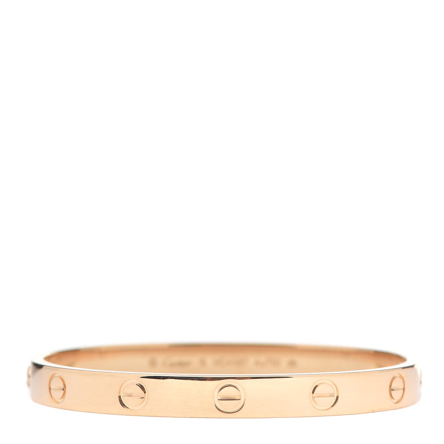 18K Yellow Gold LOVE Bracelet 16