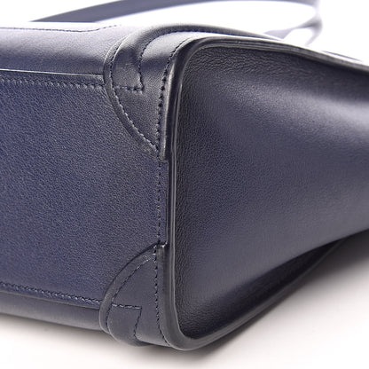 Celine Smooth Calfskin Nano Luggage Ink 10 of 15