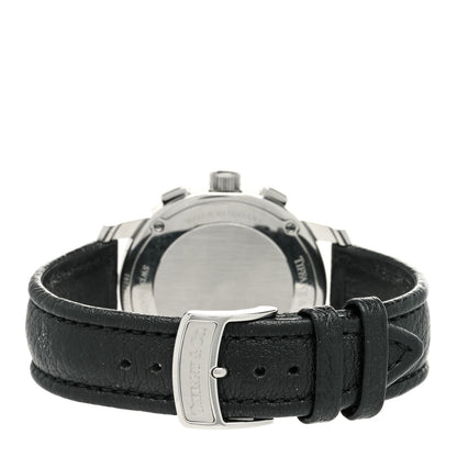 Tiffany Stainless Steel Alligator 39mm Mark Coupe Chronograph Quartz Watch 3 of 5