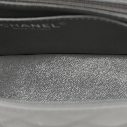 Chanel Caviar Quilted Mini Rectangular Flap Grey 12 of 13