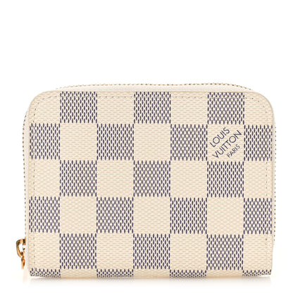 Louis Vuitton Damier Azur Zippy Coin Purse 1 of 8
