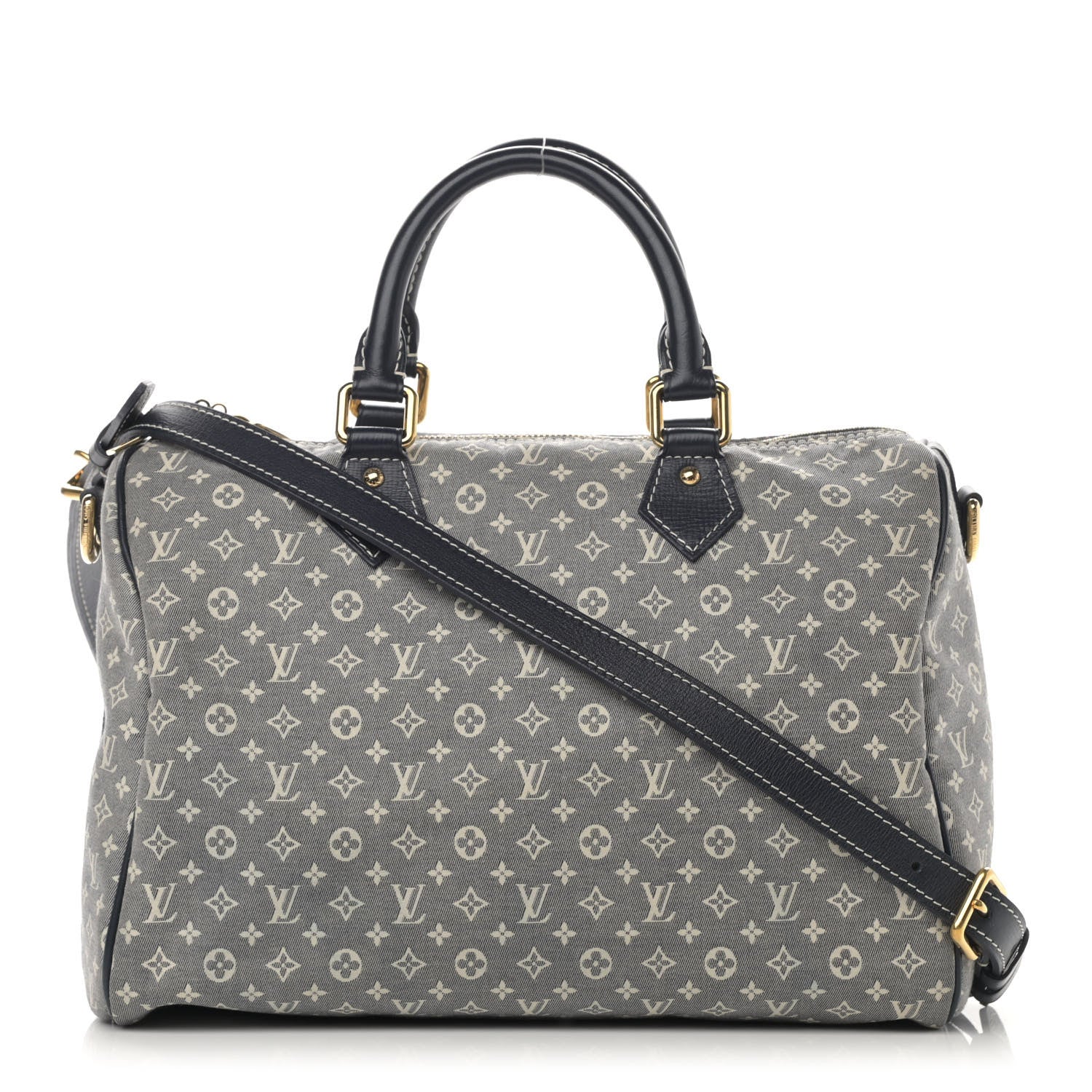 Louis Vuitton Monogram Idylle Speedy Bandouliere 30 Encre 1 of 9