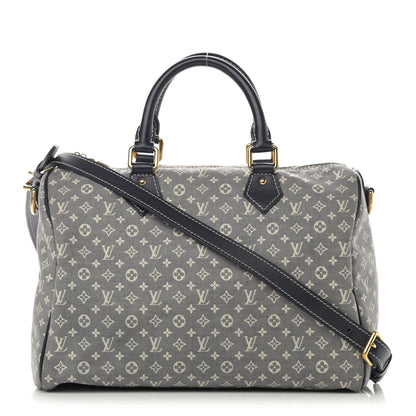 Louis Vuitton Monogram Idylle Speedy Bandouliere 30 Encre 1 of 9