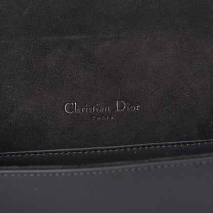 Christian Dior Ultra Matte Calfskin Cannage Lady Dior Clutch Black 6 of 10