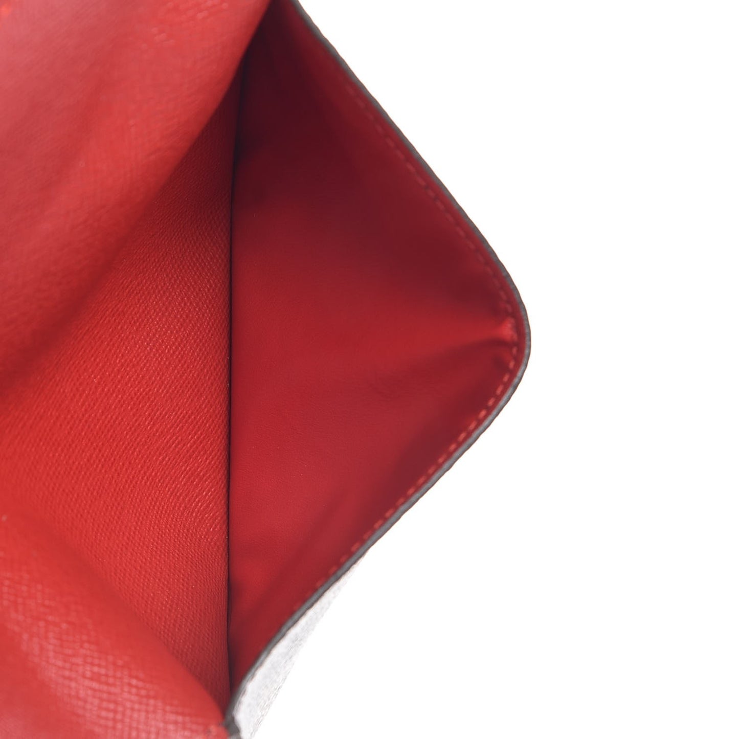 Monogram Daily Organizer Envelope Insert Red