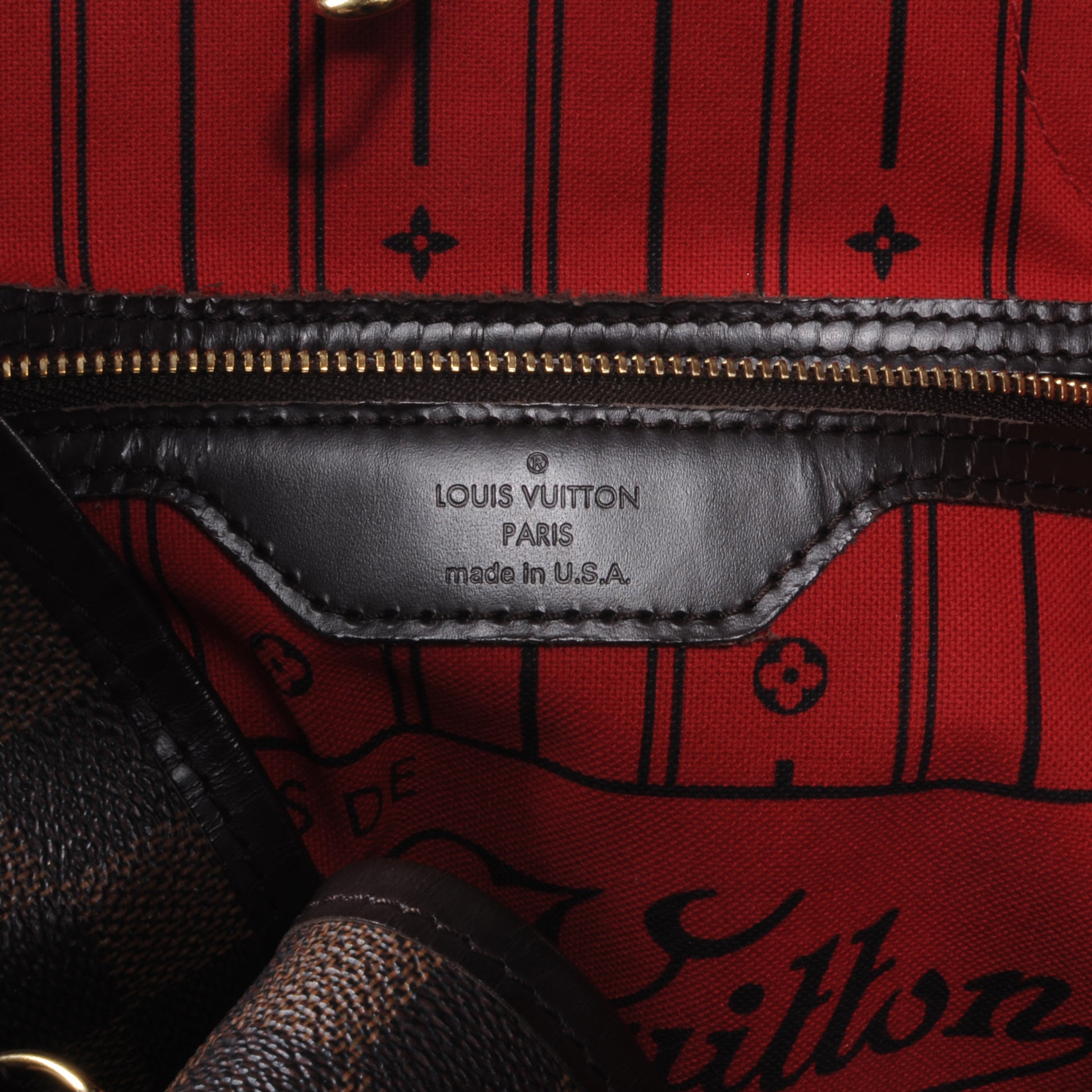 Louis Vuitton Damier Ebene Neverfull GM 5 of 7