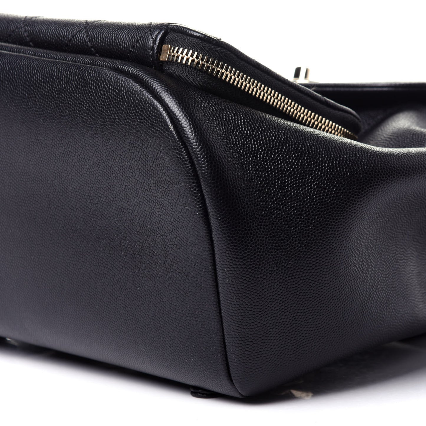 Caviar Quilted Business Affinity Backpack Black