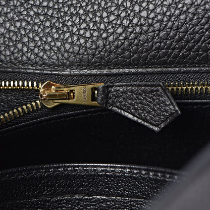 Hermes Togo Kelly Retourne 25 Black 30 of 42