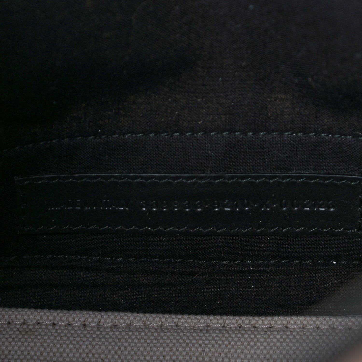 Balenciaga Canvas Logo S Navy Cabas Natural Black 6 of 11