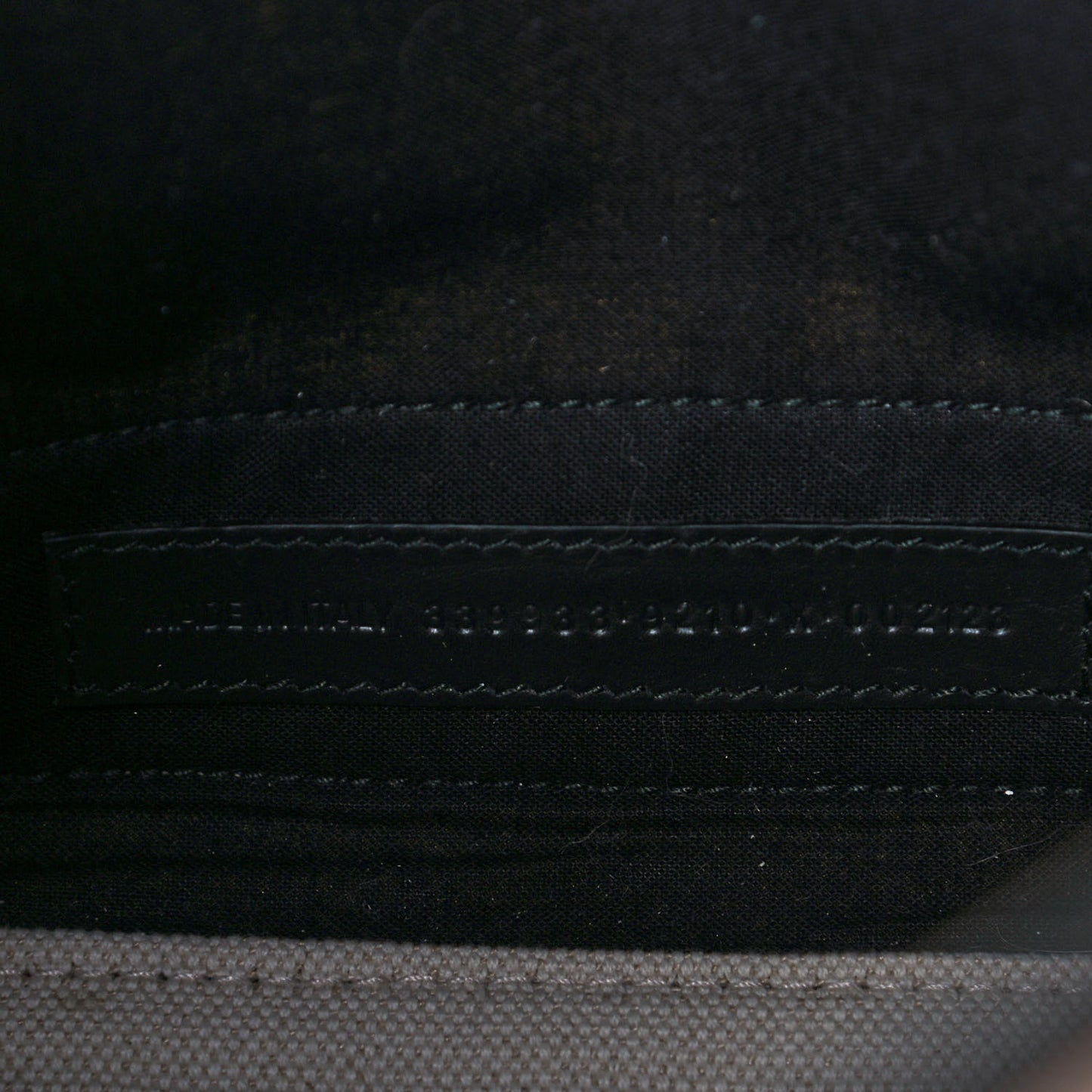 Canvas Logo S Navy Cabas Natural Black