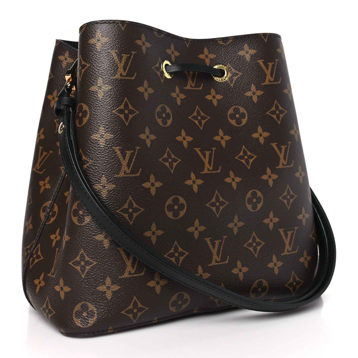 Louis Vuitton Monogram Neonoe MM Black 3 of 10