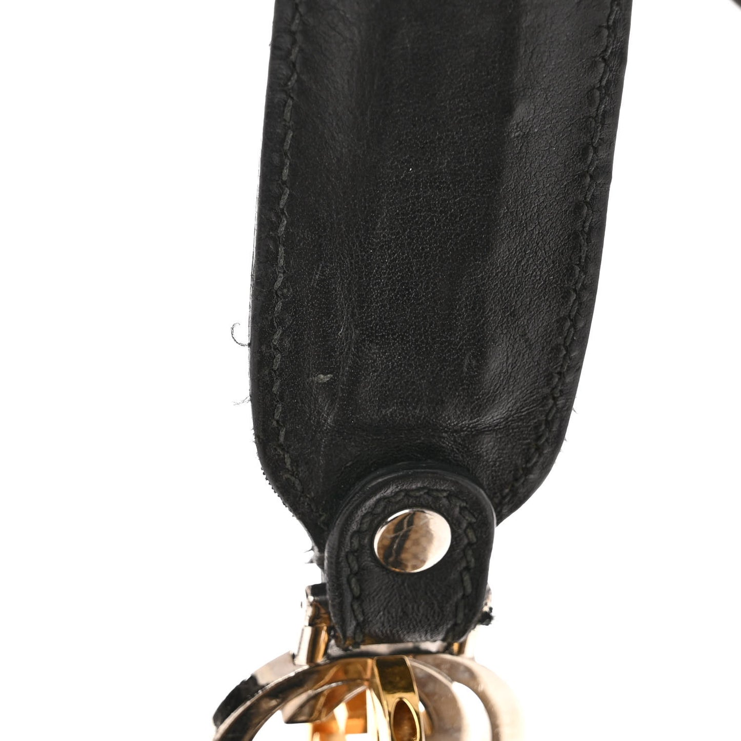 Monogram Large GG Twins Hobo Black